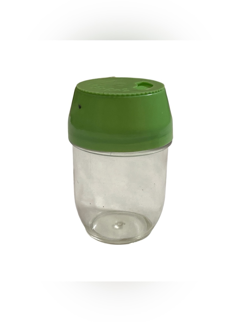 Small Green Plastic Toothpick Container